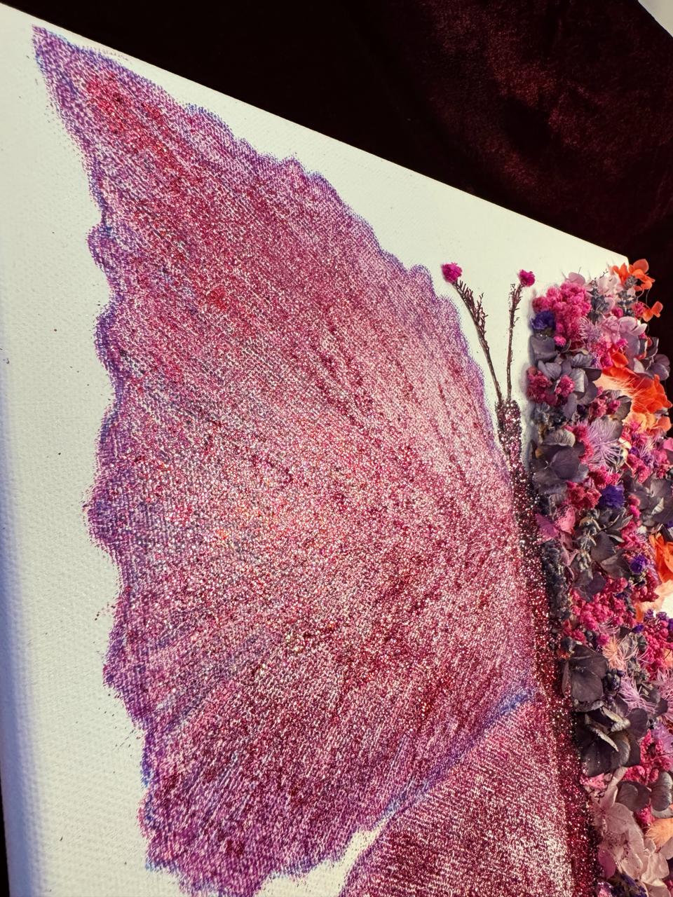 Butterfly Harmony – Exclusive Handmade Art - Image 3